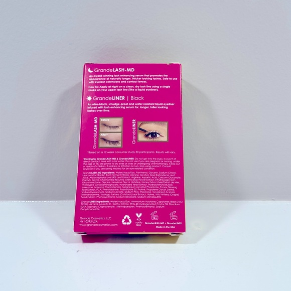 NEW Grande Cosmetics - Mini Lash Envy AM & PM Liquid Eye Liner and Serum - Picture 3 of 5